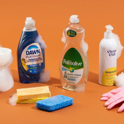 Dishwasher Detergent Soaps and Sponges